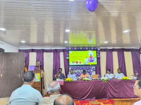 ICPR Sponsored seminar on Relevance of Yoga in the present society on 23 july 2025 in VDU Campus organized by Department of Philosophy